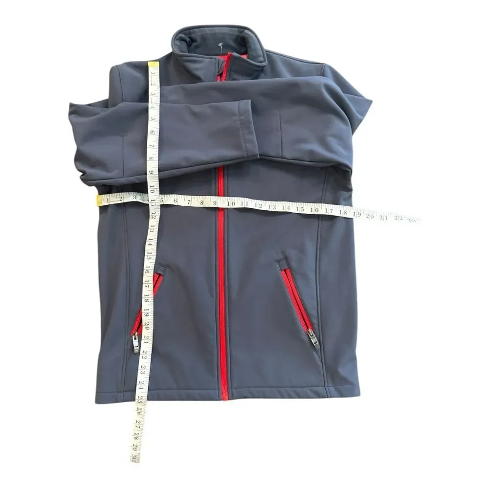 Spyder Kids Gray Softshell Jacket Size Lg 14/16